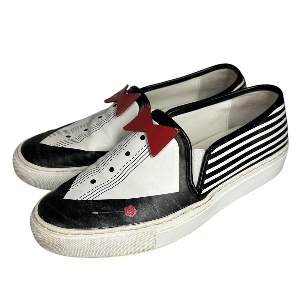 Katy Perry Loafers Klass Tuxedo Slip On Sneakers Womens Size 7